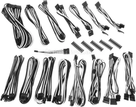 BitFenix Alchemy 2.0 EVG-Series Kabel Kit für Netzteile, schwarz/weiß (BFX-ALC-EVGKW-RP)