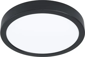 Eglo Fueva 5 rund 21cm 17W 3000K Aufbauleuchte schwarz