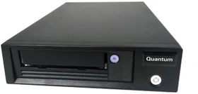Quantum LTO-Ultrium 9 HH Tabletop schwarz, HBA-/Medien-Bundle, 45TB/18TB, SAS 12Gb/s, extern