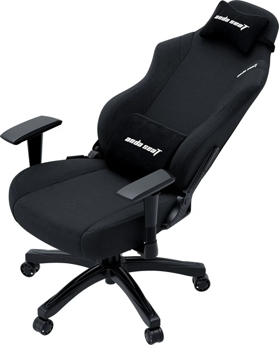 Anda Seat Luna Premium Stoff Gamingstuhl, schwarz