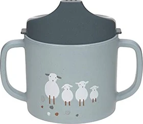 Lässig Tiny Farmer Trinklernbecher, 6+M, schaf