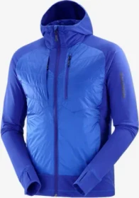 Salomon Elixir Hybrid Hooded Funktionsjacke surf the web (Herren)