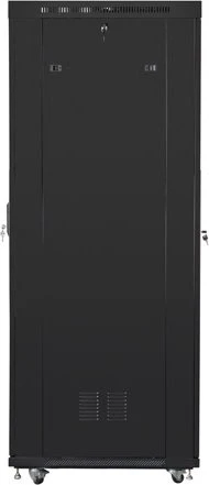 Lanberg 19" Rackschrank 42HE, freistehend, V2, Gitternetztür, IP20, RAL 9004, 1000mm tief