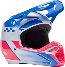 Fox Racing V1 Collect blau/rosa/weiß