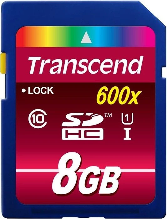 Transcend Ultimate R90/W22 8GB, UHS-I, Class 10