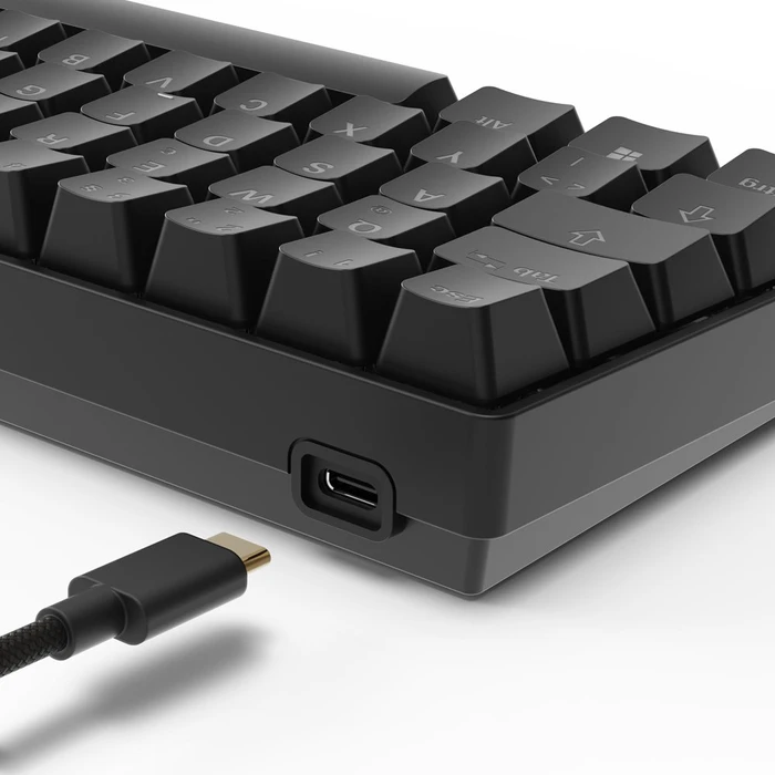 Sharkoon Skiller SGK50 S4 Gen2, Black, LEDs RGB, hot-swap, Gateron YELLOW, USB, DE