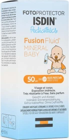 Isdin Pediatrics Fotoprotector Fusion Mineral baby Sonnenfluid LSF50, 50ml