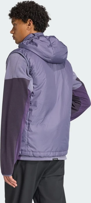 adidas Terrex Multi Climawarm Insulated Hooded Weste preloved violet (Herren)
