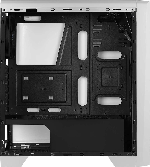 AeroCool Cylon weiß, Glasfenster