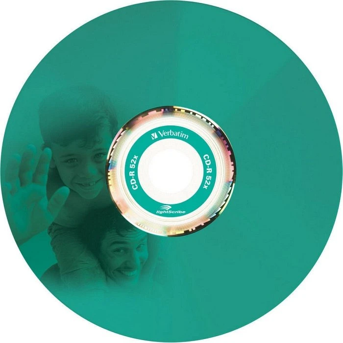 Verbatim Azo Lightscribe Colour CD-R 80min/700MB, Lightscribe, 10er Slimcase