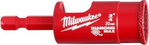 Milwaukee Diamond Max 1/4" Diamantbohrkrone