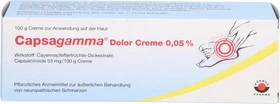 Capsagamma Dolor Creme,   100g