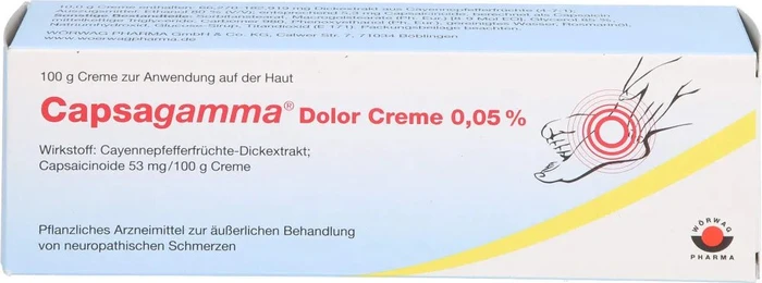 Capsagamma Dolor Creme