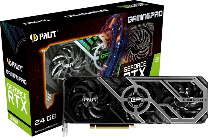Palit GeForce RTX 3090 GamingPro, 24GB GDDR6X, HDMI, 3x DP