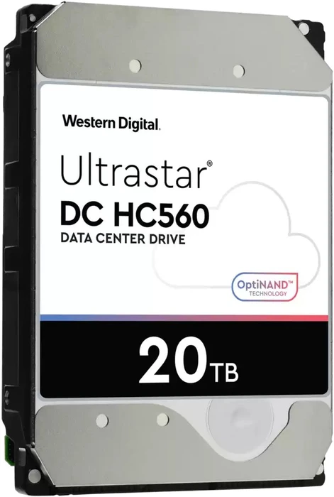Western Digital Ultrastar DC HC560 20TB, SE, 24/7, 512e / 3.5" / SAS 12Gb/s