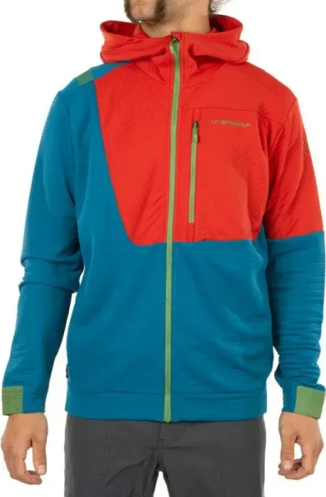 La Sportiva Mood Hoody Jacke space blue/saffron (Herren)