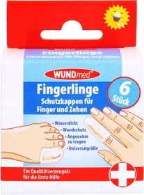 WUNDmed Fingerlinge, 6 Stück