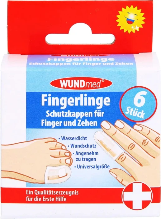 WUNDmed Fingerlinge, 6 Stück