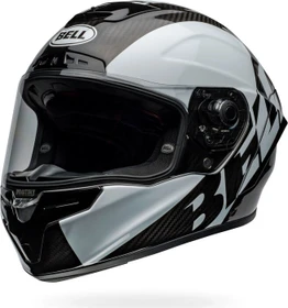 Bell Race Star DLX Flex Offset schwarz/weiß