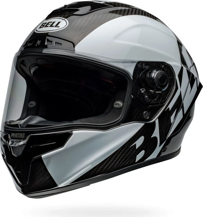Bell Race Star DLX Flex Offset schwarz/weiß