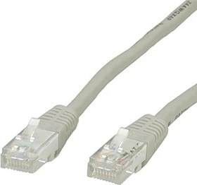 Value Patchkabel, Cat6, U/UTP, RJ-45/RJ-45, 5m, grau
