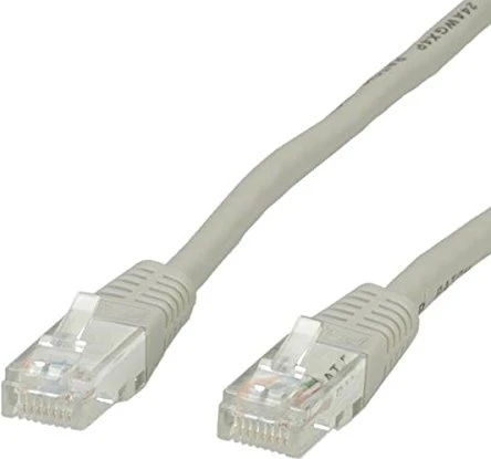 Value Patchkabel, Cat6, U/UTP, RJ-45/RJ-45, 5m, grau
