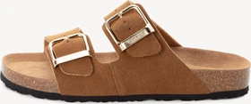 Tamaris Pantolette cognac nubuc (Damen)