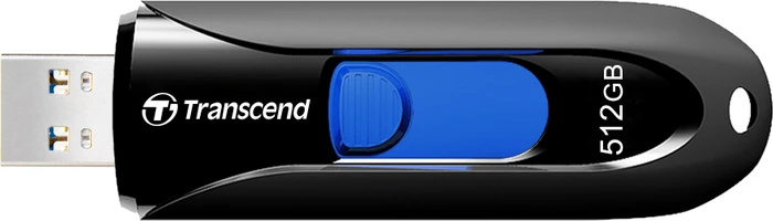 Transcend JetFlash 790 512GB schwarz, USB-A, USB 3.2 Gen 1×1