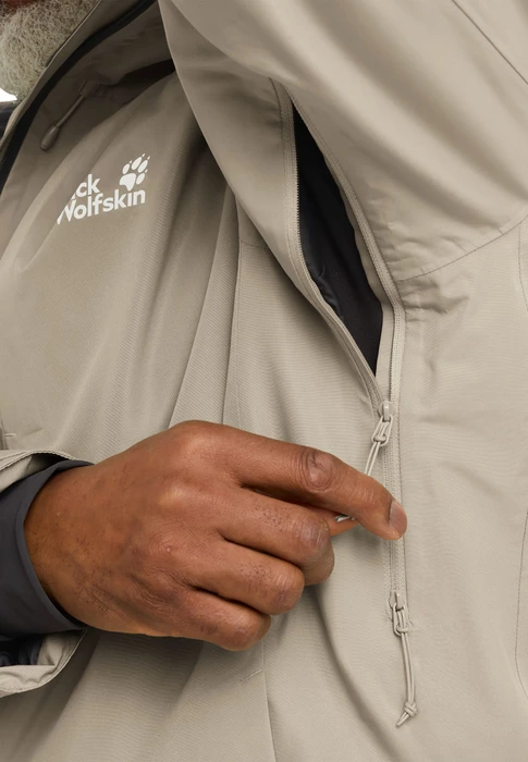Jack Wolfskin Icecape 2L Down Funktionsjacke linen (Herren)