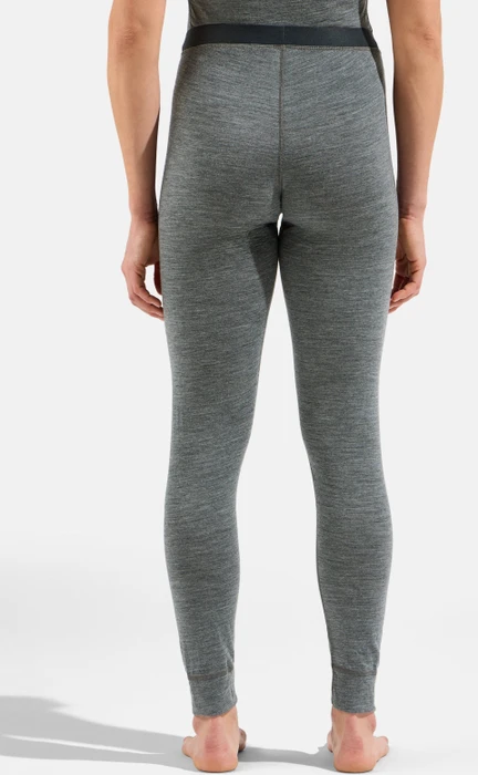 Odlo Natural Merino 200 Tights Hose lang odlo steel grey melange (Damen)