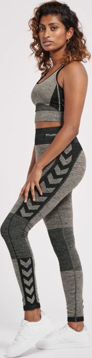 hummel CLEA Seamless Tight Hose lang chateu grey (Damen)