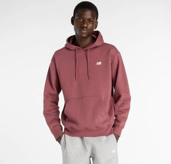 New Balance Sport Essentials Fleece Hoodie burgundy (Herren)
