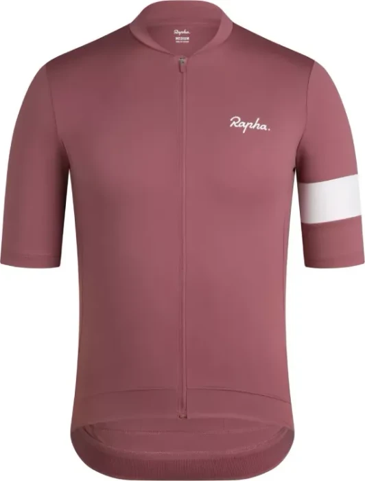 Rapha Core Trikot kurzarm rose brown/white (Herren)