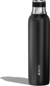 Brita SodaTRIO Edelstahl Sodaflasche 500ml schwarz