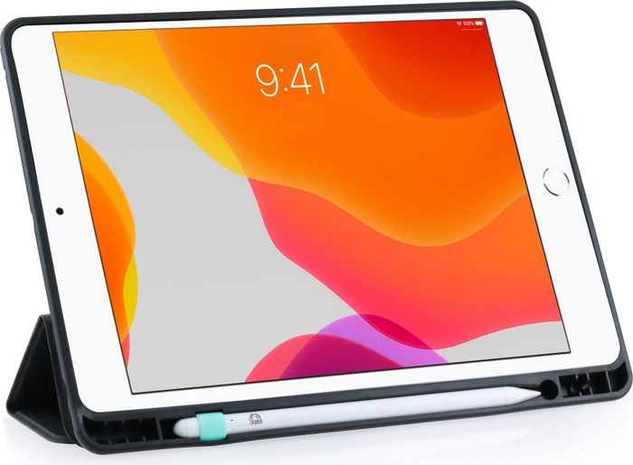 Deqster Slim Case für Apple iPad (7/8/9.Gen) 10.2", schwarz