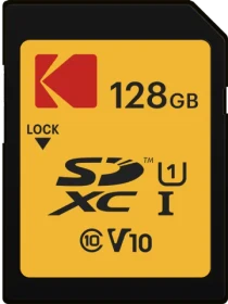 Kodak 580X R85/W20 128GB, UHS-I U1, Class 10