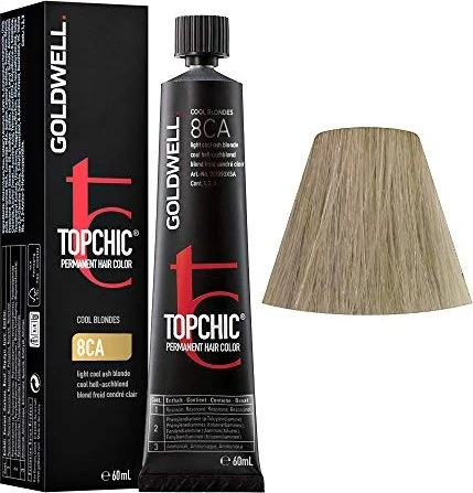 Goldwell Topchic Haarfarbe 8/CA cool ash, 60ml