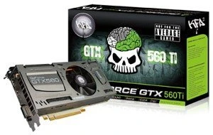 KFA2 GeForce GTX 560 Ti LTD OC, 1GB GDDR5, DVI, HDMI, DP