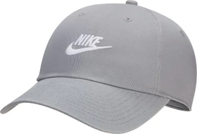 Nike Club unstrukturierte Futura Wash Kappe particle grey/white
