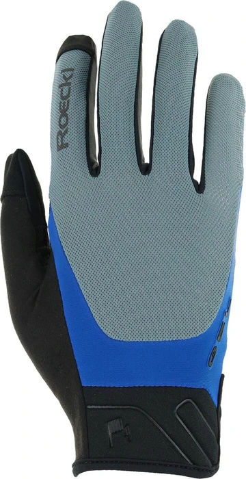 Roeckl Mori 2 Fahrradhandschuhe hurricane grey/sapphire