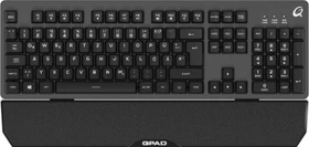 QPAD MK-40 Pro Gaming Keyboard, USB, DE (9J.P7N81.K0G)