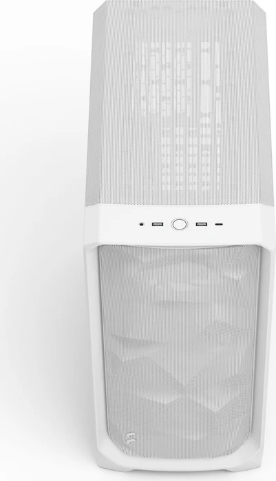 Fractal Design Meshify 3 White TG Clear Tint, weiß, Glasfenster