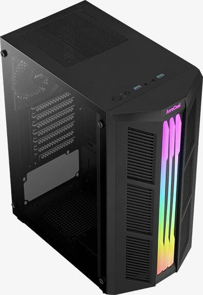 AeroCool Prime, inkl. 2x Lüfter, Glasfenster