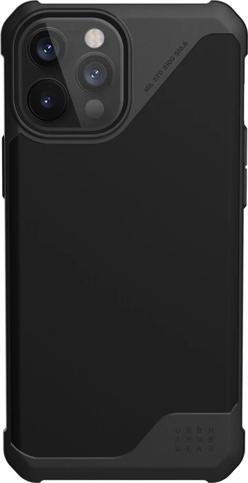 UAG Metropolis LT Case für Apple iPhone 12 Pro Max SATN ARMR Black