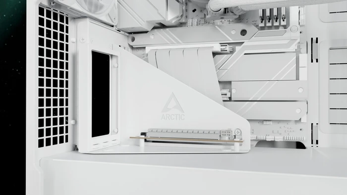ARCTIC Xtender VG White, Glasfenster