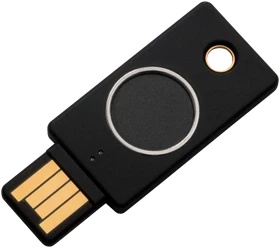 Yubico YubiKey Bio FIDO Edition, Fingerprint Reader, schwarz