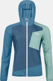 Ortovox Windbreaker Funktionsjacke petrol blue (Damen)