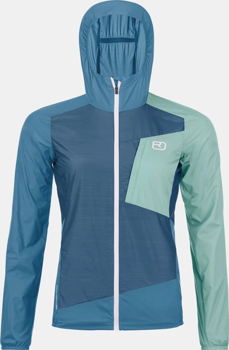 Ortovox Windbreaker Funktionsjacke petrol blue (Damen)
