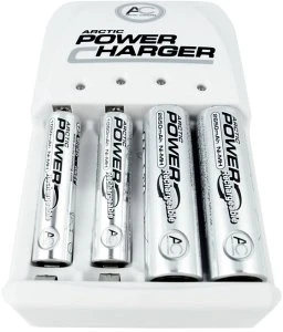 ARCTIC Power Charger Plus inkl. 4x Mignon AA NiMH Akkus 2650mAh