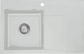 systemceram Stema 80 Einbau Becken links alu